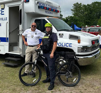 PPD participated in the 2023 Touch A Truck event