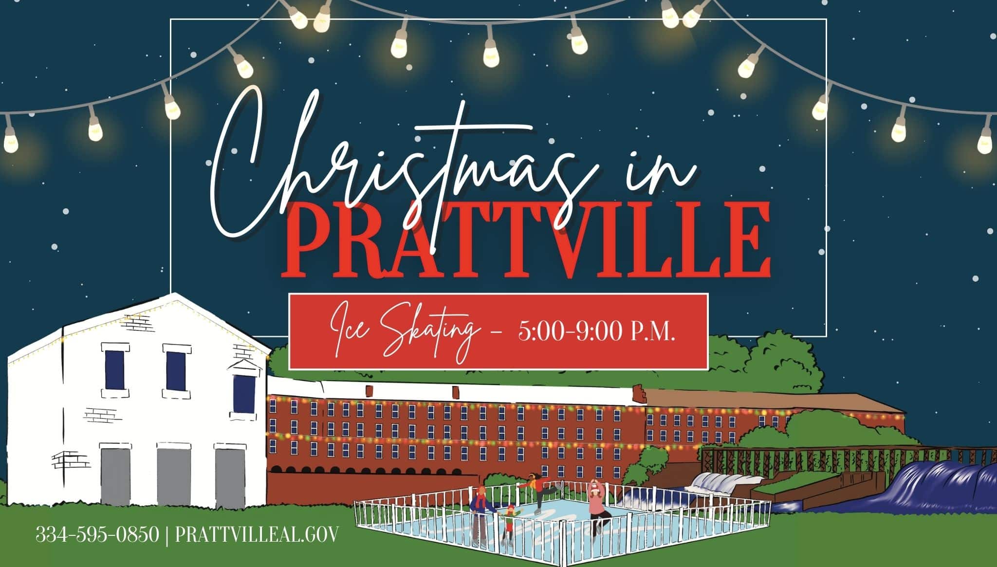 Christmas in Prattville Ice Skating Rink