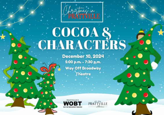 WOBT's Cocoa and Characters Press Release