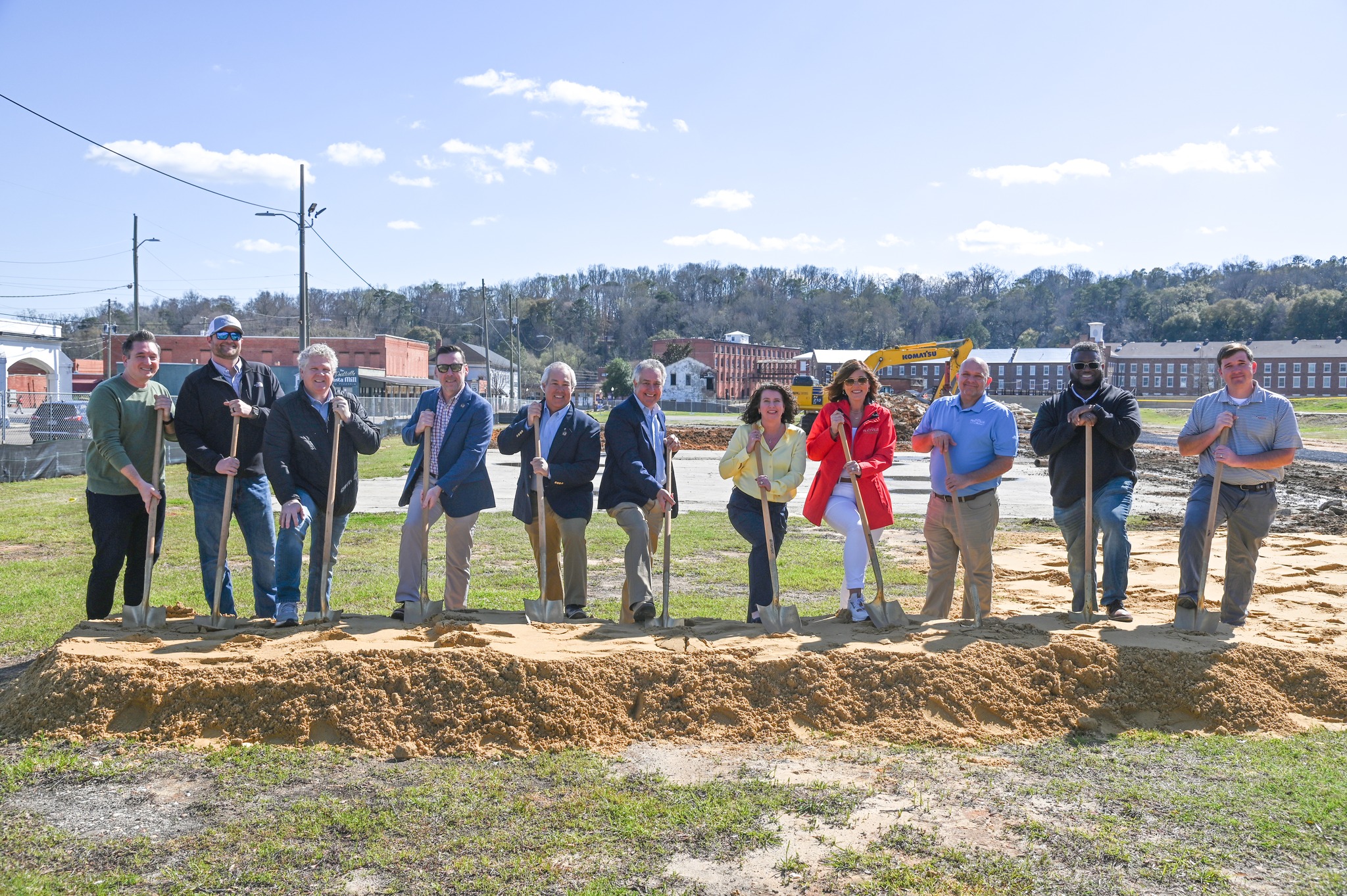 Spillway Park Groundbreaking