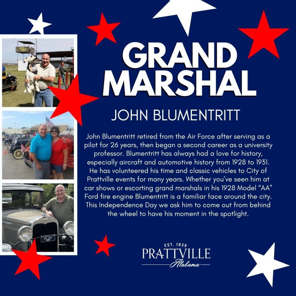 2025 July 4th Grand Marshal
