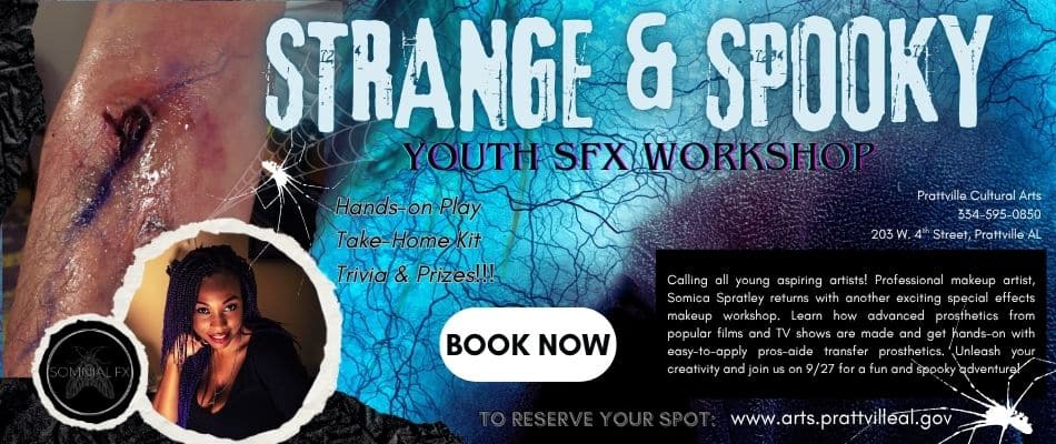 Strange and Spooky Youth Makeup Workshop