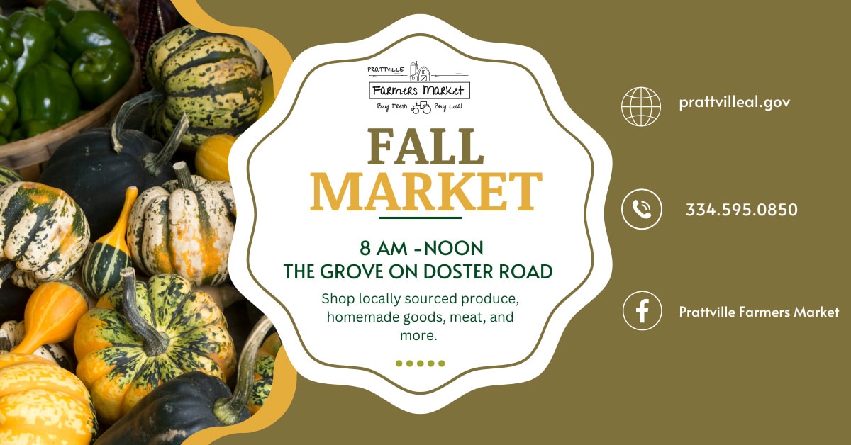 Fall Farmers Market in October