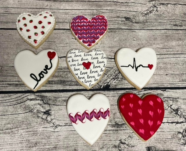VALENTINE ROYAL ICING SUGAR COOKIE CLASS WITH KIM’S CAKES & CRUMBS