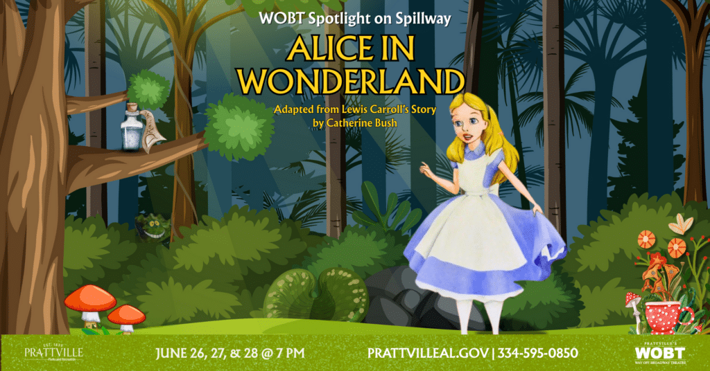 Alice in Wonderland Outdoor Theatre event hosted by WOBT
