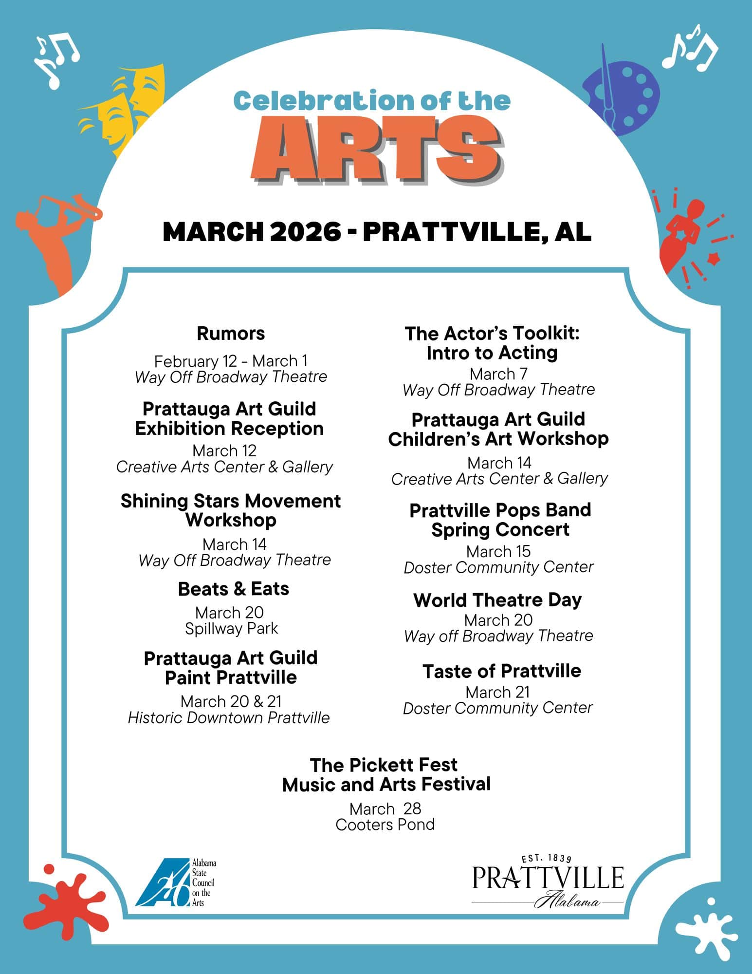 Celebration of the Arts 2026