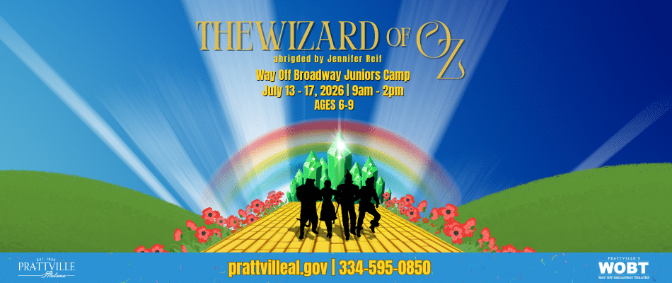 Way Off Broadway Juniors Theatre Camp Featuring The Wizard of Oz