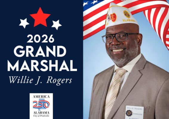 Willie Rogers Grand Marshall for 4th of July Parade.