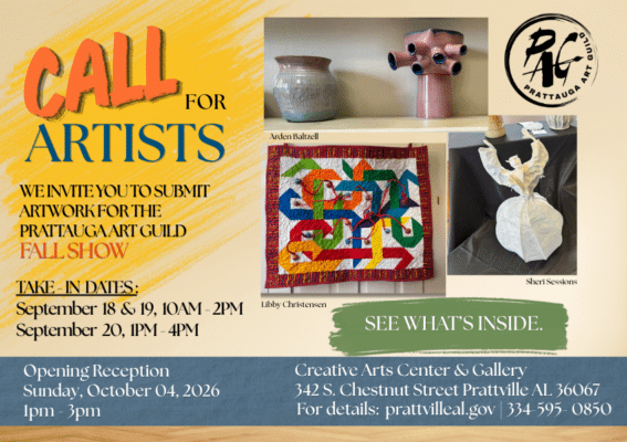 Call For Artist - Fall Art Show