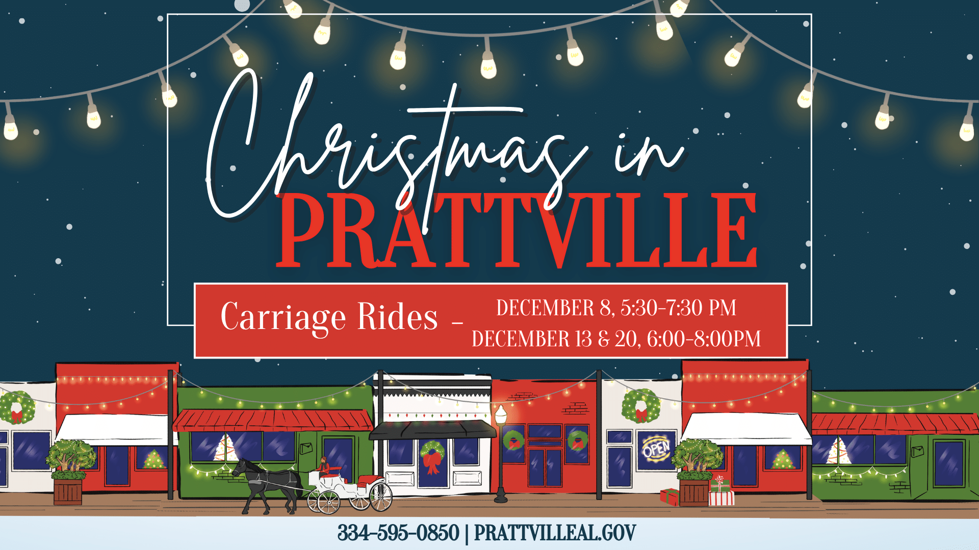 Christmas Carriage Rides