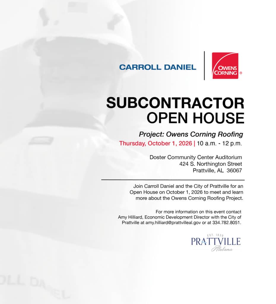 Carroll Daniel Subcontractor Open House